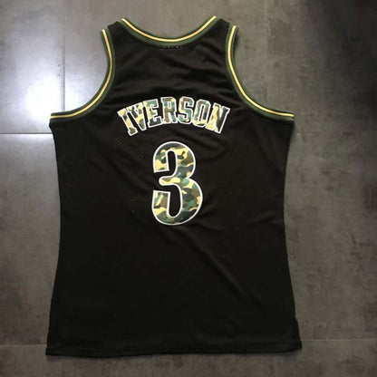 Allen Iverson Philadelphia 76ers 3 Black MN