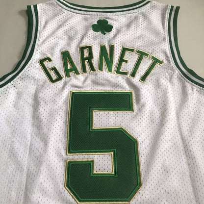 Kevin Garnett Mitchell & Ness Boston Celtics 2007-08  White Jersey