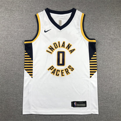 Youth Tyrese Haliburton Indiana Pacers #0   Embroidered  Jersey