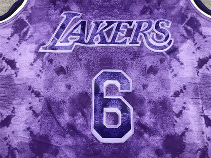 LeBron James #6 Los Angeles Lakers City Edition Swingman Jersey - Embroidered