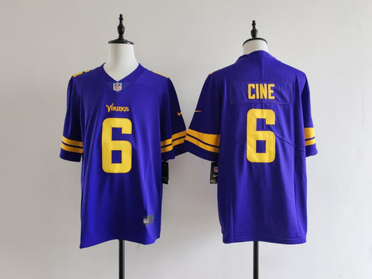 Men's Minnesota Vikings Lewis Cine Nike Jersey -  Purple