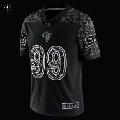 Aaron Donald Los Angeles Rams Nike RFLCTV Limited Jersey - Black