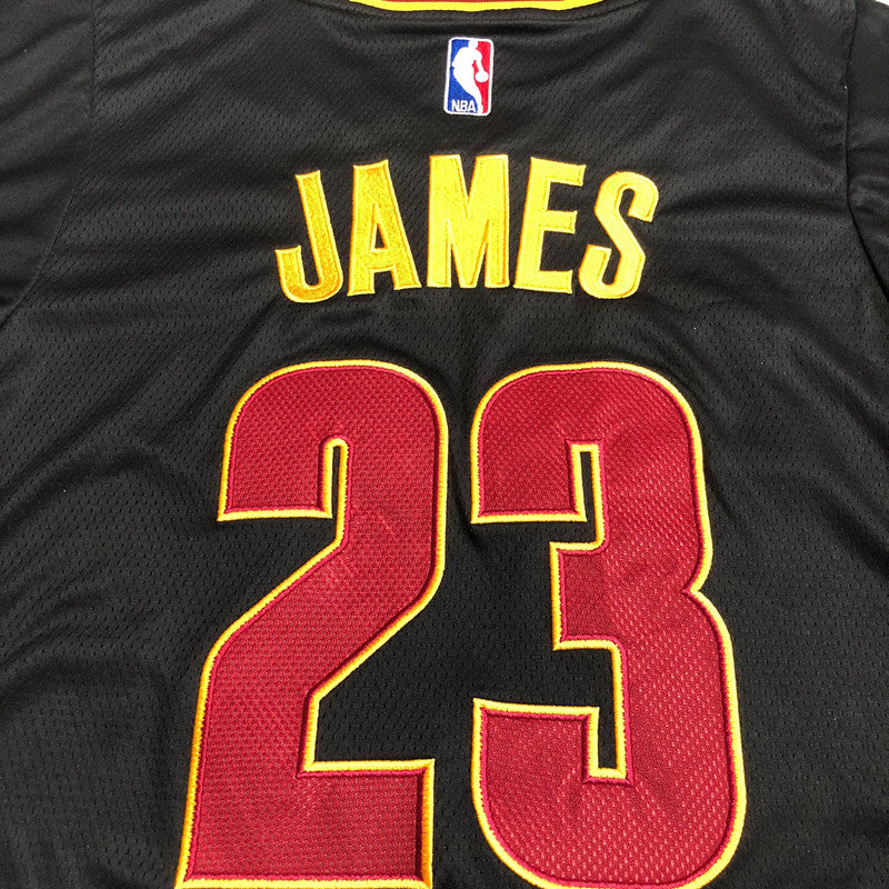 James Los Angeles Lakers Black 23 MN