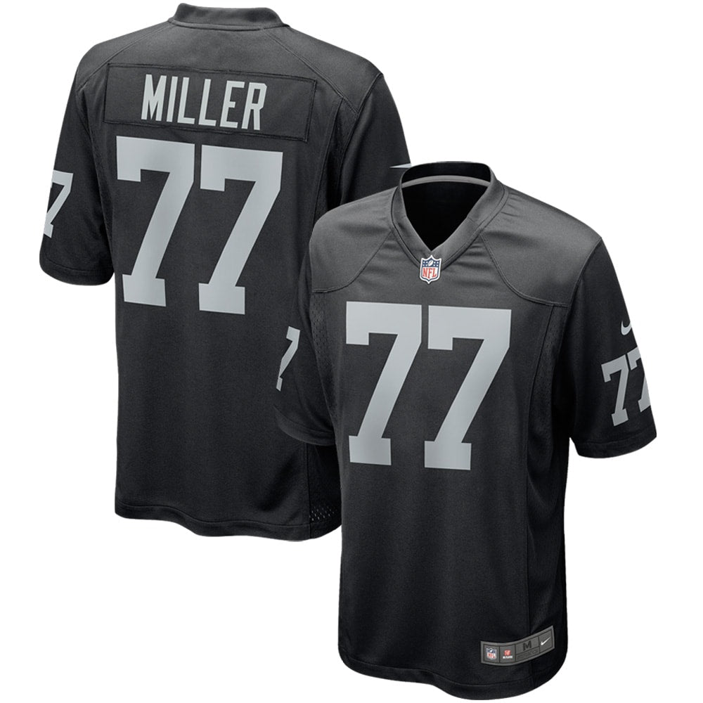 Kolton Miller Las Vegas Raiders Nike Game   Jersey - Black