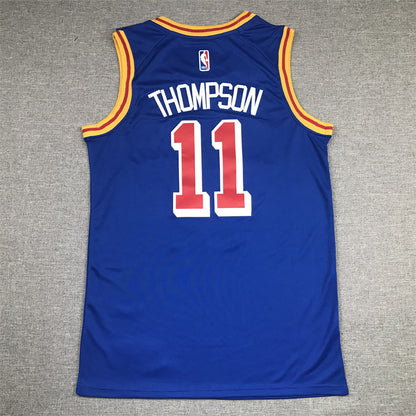 Golden State Warriors Klay Thompson #11 75th Anniversary City Edition Swingman Jersey — Embroidered