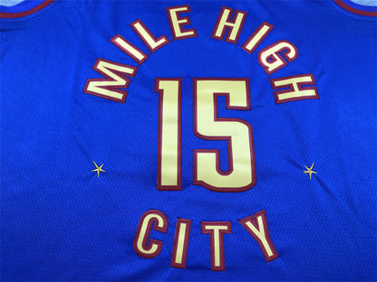 Denver Nuggets Nikola Jokic #15 2023 City Edition - Embroidered Jersey