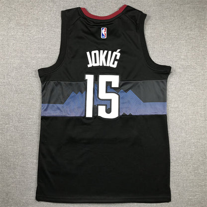 Denver Nuggets Nikola Jokic #15 2024 City Edition - Embroidered Jersey