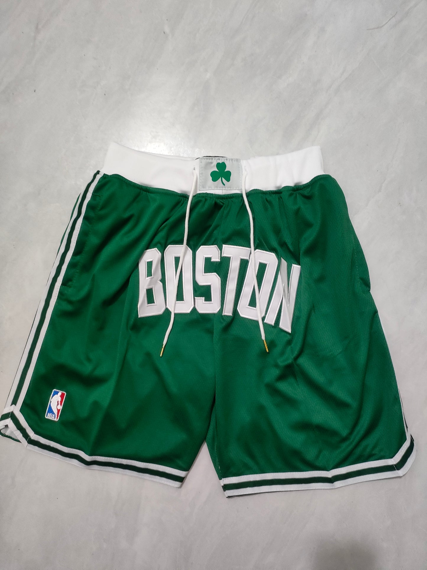 Boston Celtics Green Regular Pocket Shorts