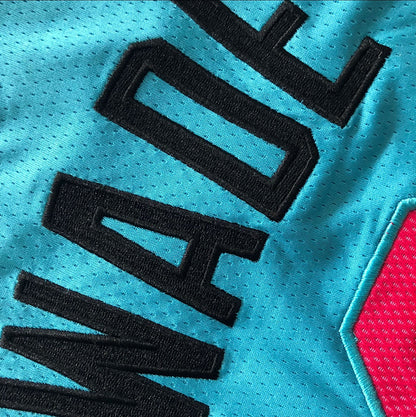 Miami Heat City Edition Dwayne Wade #3 Blue Jersey