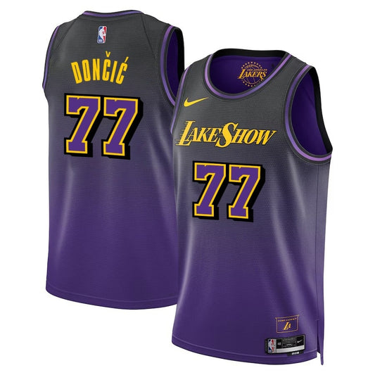 Luka Doncic Los Angeles Lakers 2024-25 City Edition Jersey