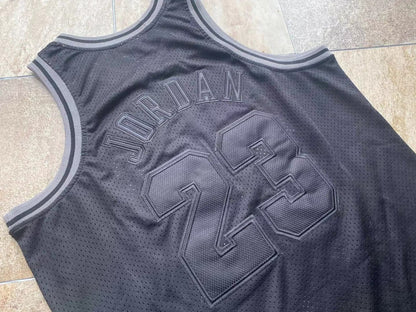 Michael Jordan Chicago Bulls 23 Black Thorwback Jersey