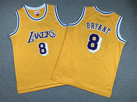 Youth Kobe Bryant Los Angeles Lakers #8 Embroidered  Jersey
