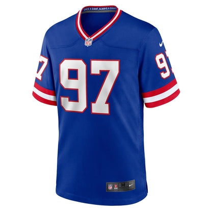Dexter Lawrence II New York Giants Nike Classic Game   Jersey - Royal