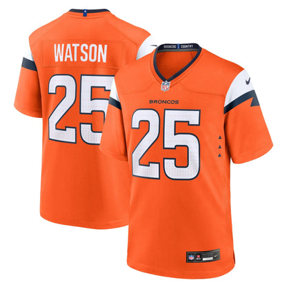 Blake Watson Denver Broncos Nike Team Game Jersey -  Orange