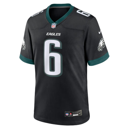 DeVonta Smith Philadelphia Eagles Nike Alternate Game Jersey - Black
