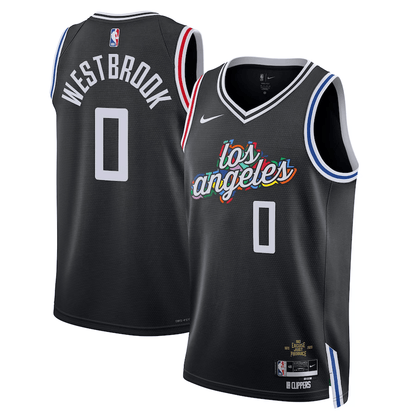 RUSSELL WESTBROOK LOS ANGELES CLIPPERS CITY EDITION 2023-2024 seasonJERSEY