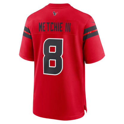 John Metchie III Houston Texans Nike Alternate Game Jersey -  Red