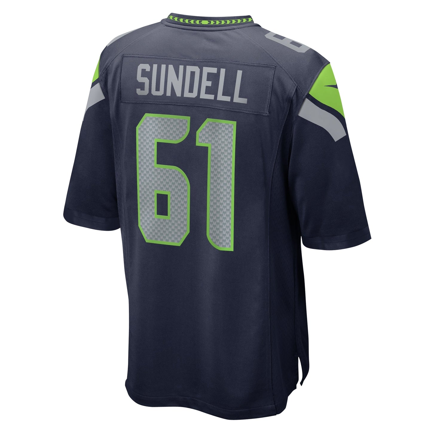 Jalen Sundell Seattle Seahawks Nike  Game Jersey -  College Navy
