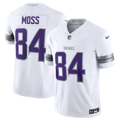 Randy Moss Minnesota Vikings Nike Alternate Vapor F.U.S.E. Retired   Limited Jersey - White