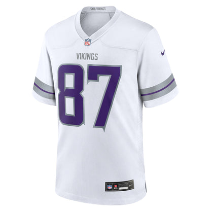 T.J. Hockenson Minnesota Vikings Nike Alternate Game   Jersey - White