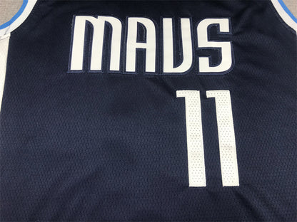 Mavericks #11 Dark Blue Announcement Edition Jersey
