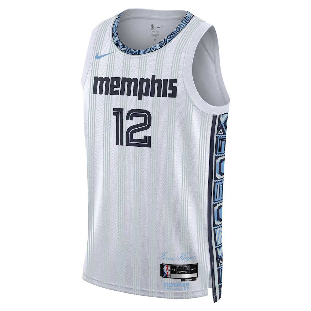 Memphis Grizzlies Ja Morant Nike White 2025/26 Swingman Jersey - City Edition