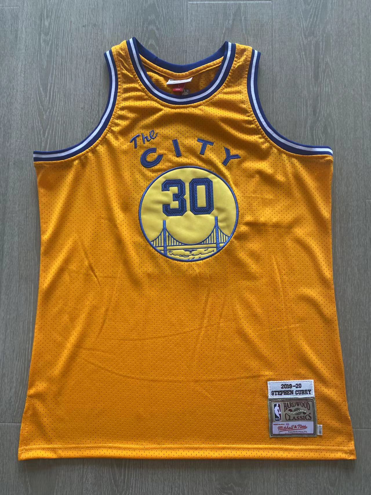 Curry Golden State Warriors  Yellow 30 MN