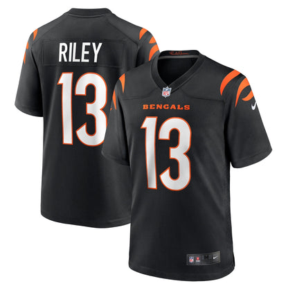 Ken Riley Cincinnati Bengals Nike Retired   Game Jersey - Black