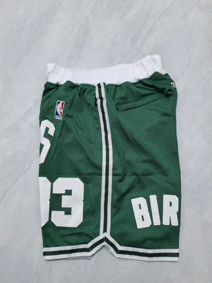 JUST DON Boston Celtics Pocket Shorts