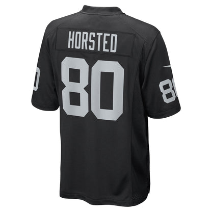 Jesper Horsted Las Vegas Raiders Nike Game   Jersey - Black