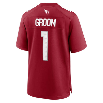 Number 1 Groom Arizona Cardinals Nike Game Jersey - Cardinal