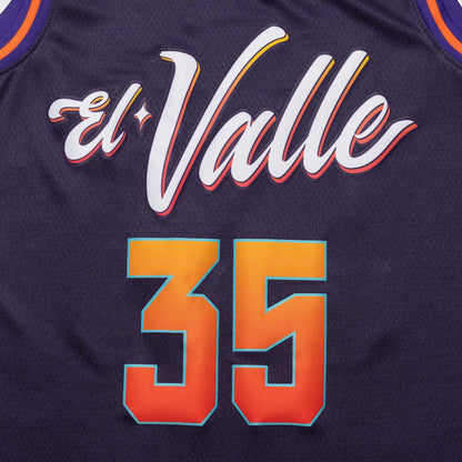 Kevin Durant Phoenix Suns 2024 City Edition Swingman Jersey - Purple