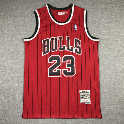 Michael Jordan Chicago Bulls Red #23 1995-96 Jersey