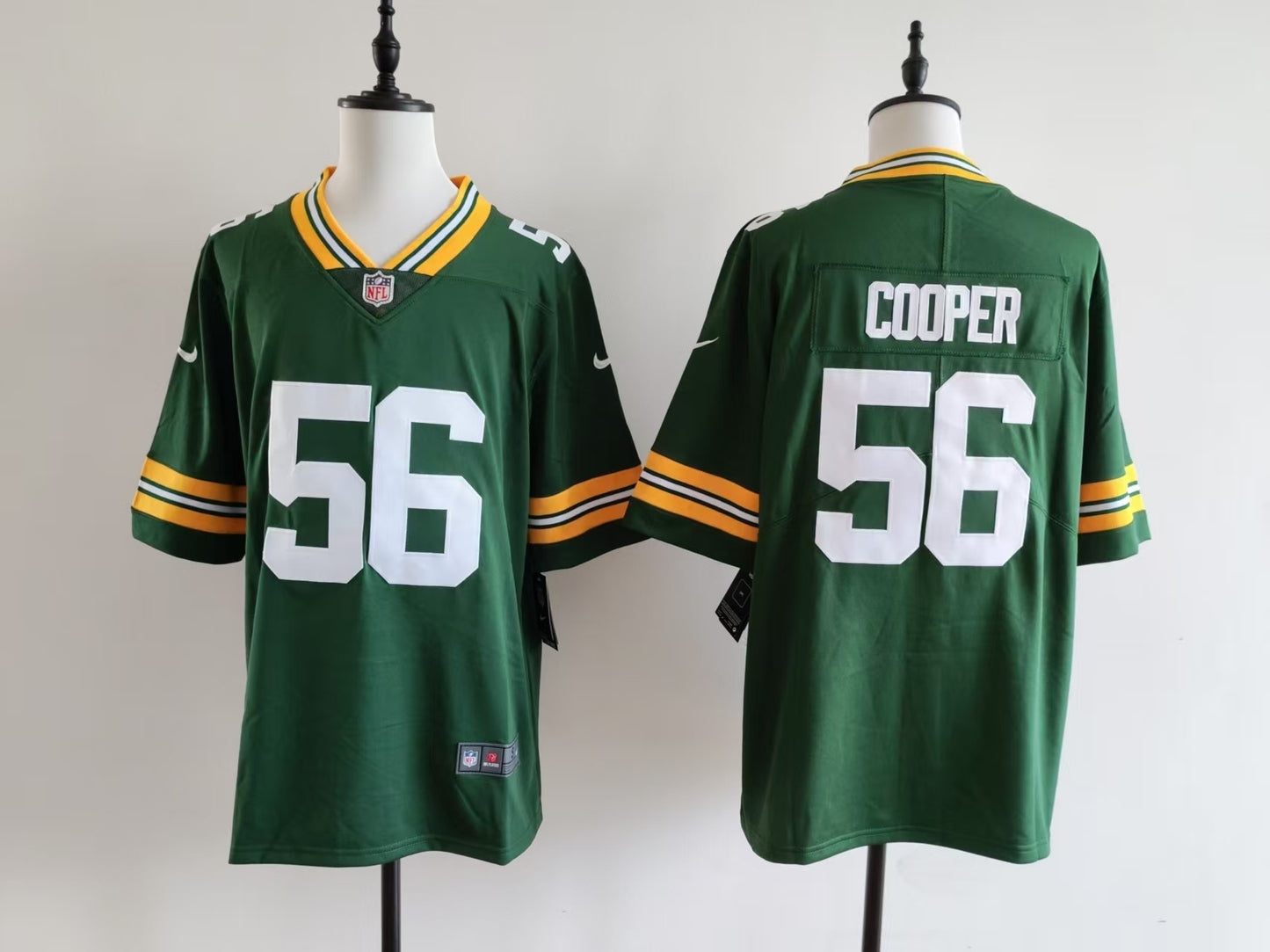 Men's Green Bay Packers Edgerrin Cooper Nike  Jersey -  Green