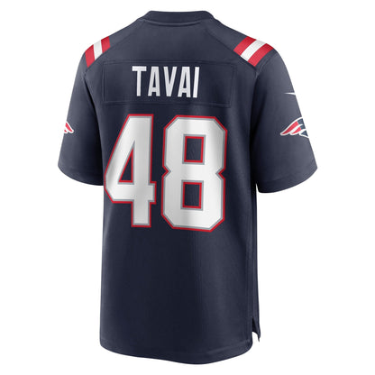 Jahlani Tavai New England Patriots Nike Game   Jersey - Navy