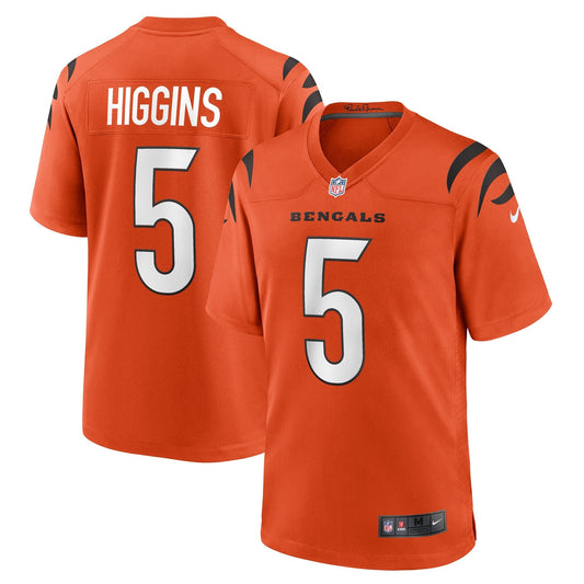 Tee Higgins Cincinnati Bengals Nike Alternate Game   Jersey - Orange