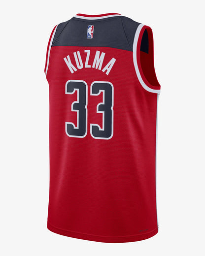 Men's  Washington Wizards Kyle Kuzma Jersey