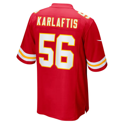 George Karlaftis Kansas City Chiefs Nike   Game Jersey - Red