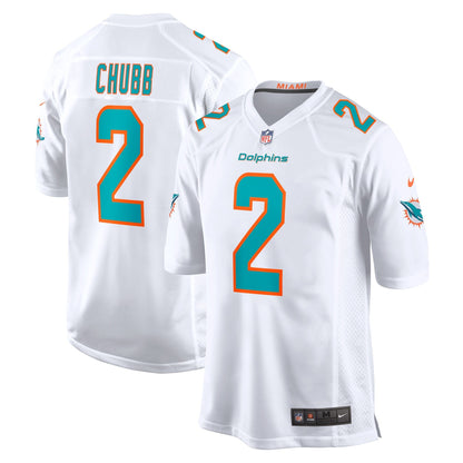 Bradley Chubb Miami Dolphins Nike Game   Jersey - White