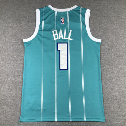 Charlotte Hornets LaMelo Ball #1 City Edition Swingman Jersey - Embroidered