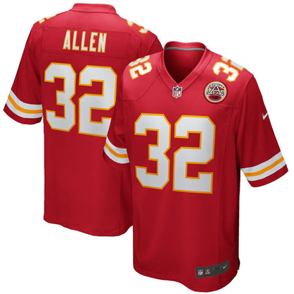 Marcus Allen Kansas City Chiefs Nike Game Retired   Jersey - Red