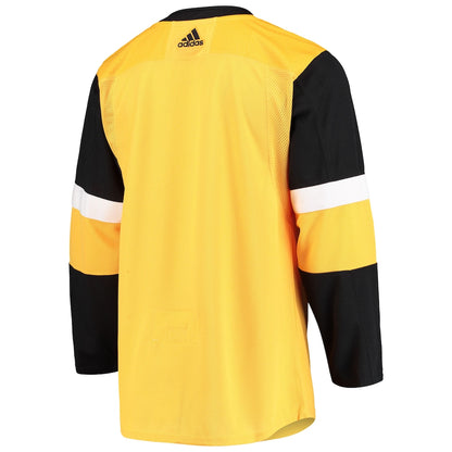 Men's Pittsburgh Penguins adidas Gold Alternate Authentic Team Jersey
