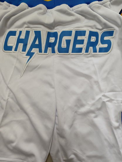 Los Angeles Chargers White Pocket Pants