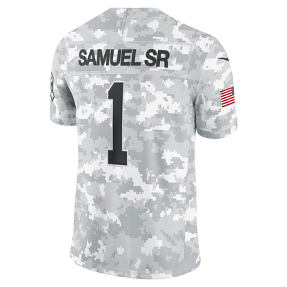 Deebo Samuel Sr San Francisco 49ers Nike 2024 Salute to Service Limited Jersey - Arctic Camo