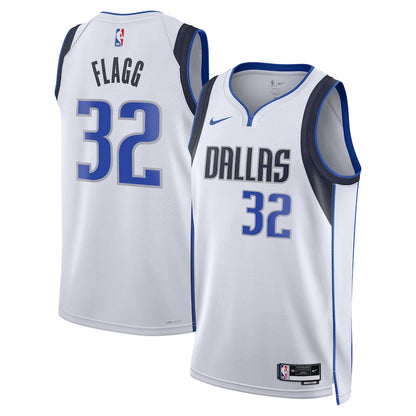 Dallas Mavericks Cooper Flagg Nike white 2025 NBA Draft First Round Pick Swingman Jersey