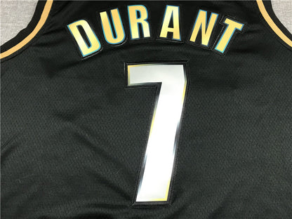Brooklyn Nets Kevin Durant #7 City Edition - Embroidered Jersey