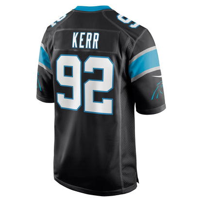 Zach Kerr Carolina Panthers Nike Game Jersey - Black