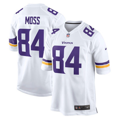 Randy Moss Minnesota Vikings Nike Retired   Game Jersey - White