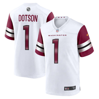 Jahan Dotson Washington Commanders Nike Game   Jersey - White