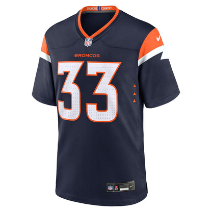 Javonte Williams Denver Broncos Nike Mile High Collection Alternate Game Jersey - Navy